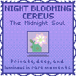nightbloom flower quiz-badge